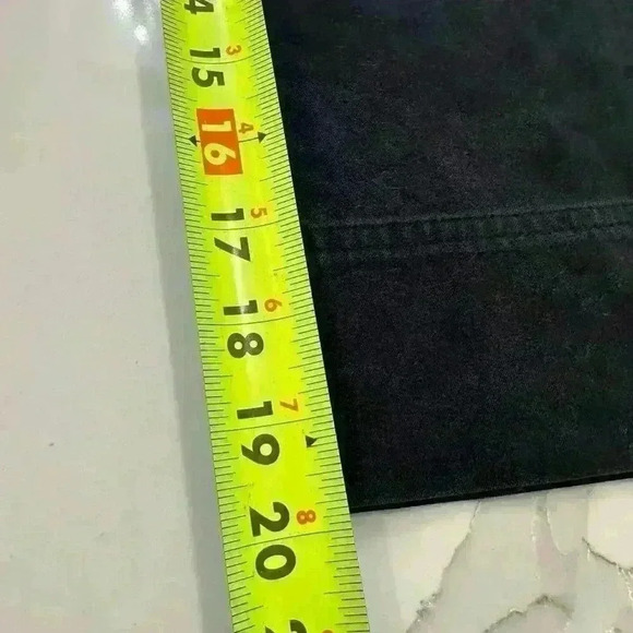 EILEEN FISHER BLACK CROPPED WIDE LEG CASUAL PANT SIZE M - Picture 10 of 10